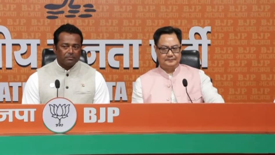 Leander Paes joins BJP Leander Paes joins BJP