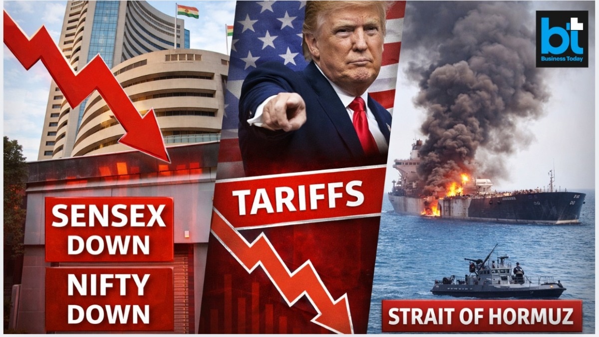 Stock Market Crash in FY26.(Pic: Gemini AI image for representational purposes only.)