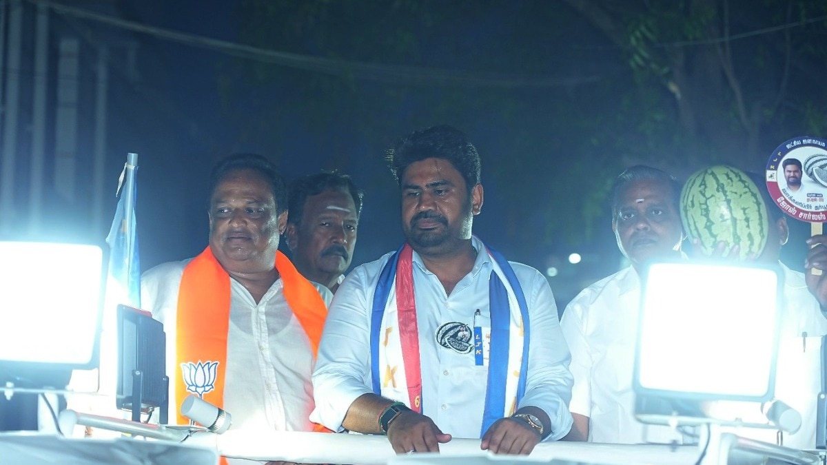 Jose Charles Martin, a debutant politician and founder of the Latchiya Jananayaga Katchi