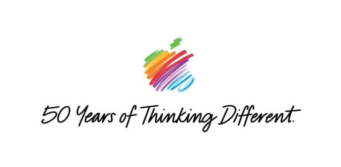 Apple completes 50 years. Apple completes 50 years.