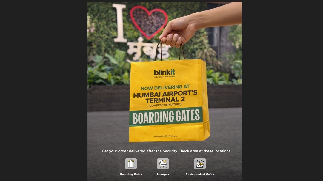 Blinkit brings quick commerce inside Mumbai Airport with ‘walker’-based deliveries