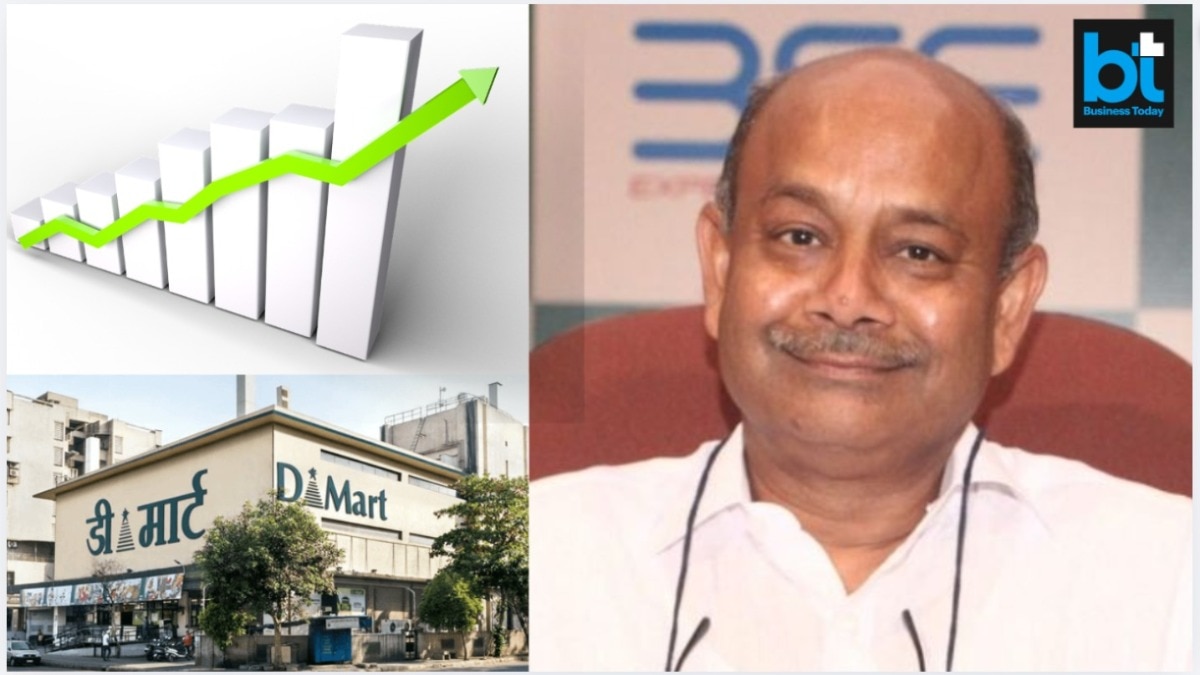 DMart share price (Pic: DMart logo, Damani from Ashoka University) DMart share price (Pic: DMart logo, Damani from Ashoka University)