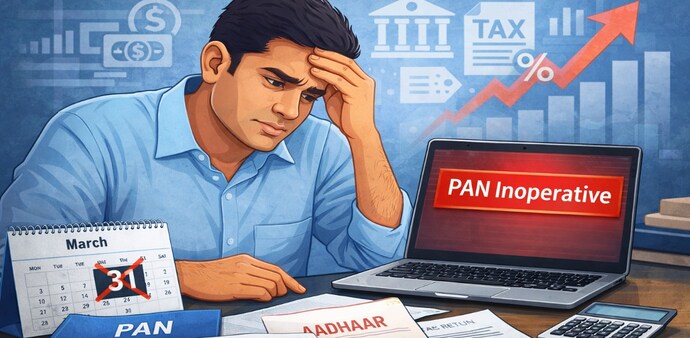 PAN-Aadhaar deadline over: Inoperative PAN now blocks ITR, raises TDS sharply PAN-Aadhaar deadline over: Inoperative PAN now blocks ITR, raises TDS sharply