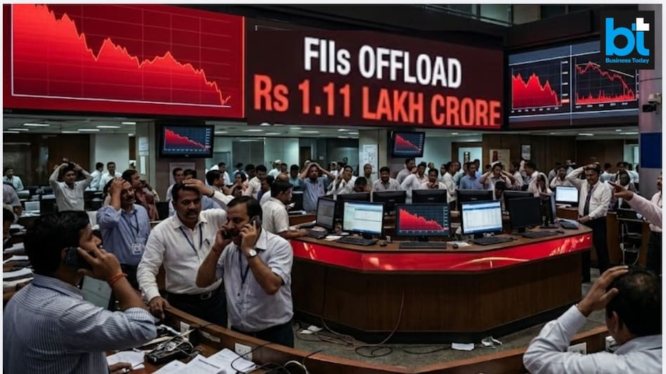 Foreign investors (FIIs/FPIs) sold equities worth Rs 11,163 crore in the Indian market on March 30. Foreign investors (FIIs/FPIs) sold equities worth Rs 11,163 crore in the Indian market on March 30.