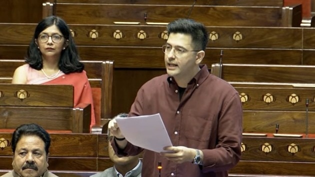 AAP asks Rajya Sabha secretariat to remove Raghav Chadha as party’s deputy leader