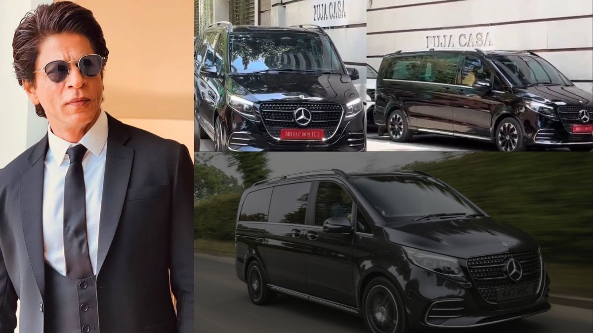 Shah Rukh Khan buys Mercedes-Benz V-Class: A look at the ₹1.40 crore private suite on wheels