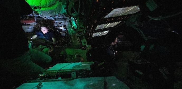 The astronauts are travelling aboard the Orion spacecraft, which launched atop NASA’s powerful Space Launch System rocket as part of the Artemis programme aimed at returning humans to the Moon. The astronauts are travelling aboard the Orion spacecraft, which launched atop NASA’s powerful Space Launch System rocket as part of the Artemis programme aimed at returning humans to the Moon.