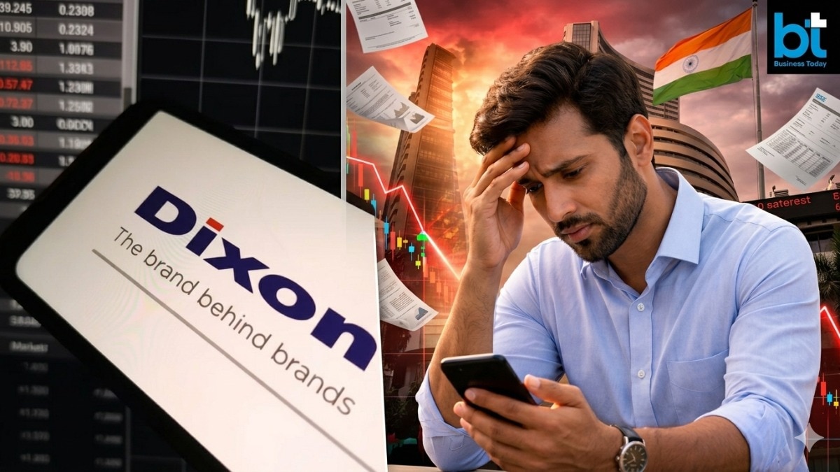 Dixon Technologies shares are trading lower than the 5 day, 10 day, 20 day, 30 day, 50 day, 100 day, 150 day, and 200 day moving averages. Picture source: (AI generated pic for representational purposes.)