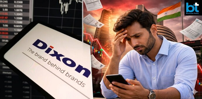 Dixon Technologies shares are trading lower than the 5 day, 10 day, 20 day, 30 day, 50 day, 100 day, 150 day, and 200 day moving averages. Picture source: (AI generated pic for representational purposes.) Dixon Technologies shares are trading lower than the 5 day, 10 day, 20 day, 30 day, 50 day, 100 day, 150 day, and 200 day moving averages. Picture source: (AI generated pic for representational purposes.)