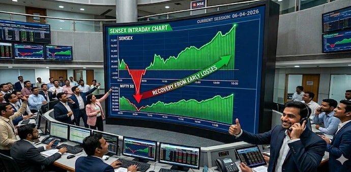 The rally added more than Rs 5 lakh crore to investors' wealth in a single session. (Image: AI generated image for representational purpose only) The rally added more than Rs 5 lakh crore to investors' wealth in a single session. (Image: AI generated image for representational purpose only)