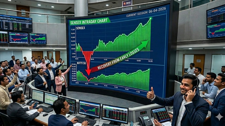 The rally added more than Rs 5 lakh crore to investors' wealth in a single session. (Image: AI generated image for representational purpose only) The rally added more than Rs 5 lakh crore to investors' wealth in a single session. (Image: AI generated image for representational purpose only)
