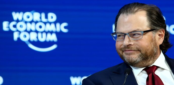 Salesforce CEO Marc Benioff Salesforce CEO Marc Benioff