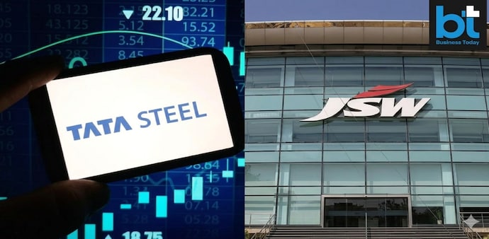 Shares of JSW Steel and Tata Steel have corrected around 9–10% since the escalation of the West Asia conflict. Pic source: AI generated for representational purposes Shares of JSW Steel and Tata Steel have corrected around 9–10% since the escalation of the West Asia conflict. Pic source: AI generated for representational purposes