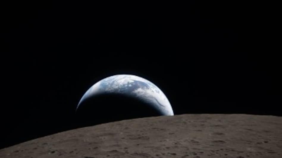 This is the first time humans have seen the side of the moon that always faces away from Earth. This is the first time humans have seen the side of the moon that always faces away from Earth.