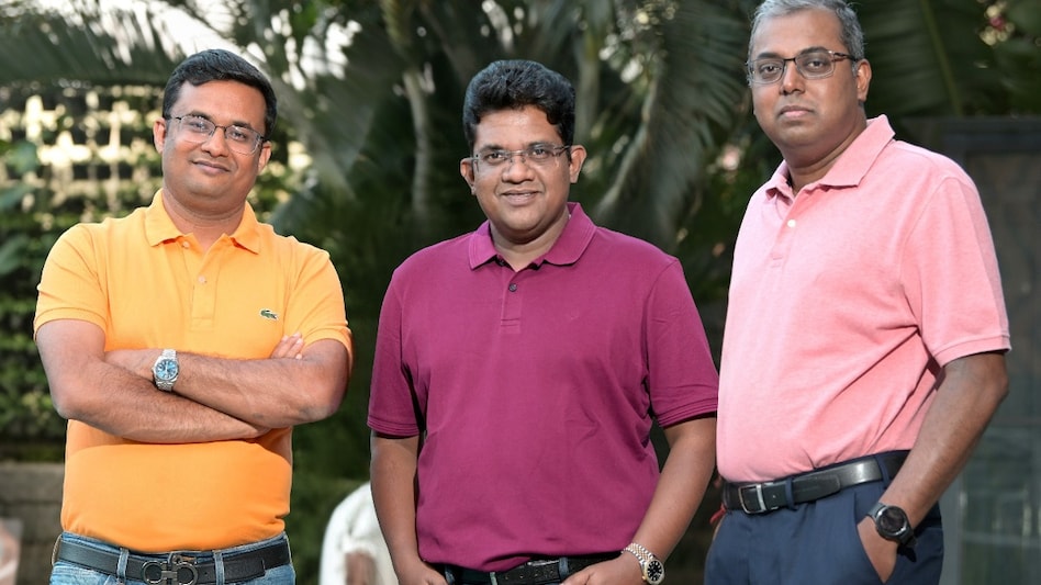 (From Left) Vivek Veda, Co-founder and CFO, Madhusudan Ekambaram, Co-founder and CEO, Karthikeyan K, Co-founder and CTO. (From Left) Vivek Veda, Co-founder and CFO, Madhusudan Ekambaram, Co-founder and CEO, Karthikeyan K, Co-founder and CTO.