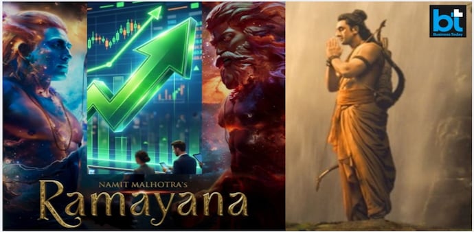 (Pic: Ramayana trailer from YouTube and AI image for representational) (Pic: Ramayana trailer from YouTube and AI image for representational)
