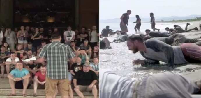 The weeklong retreat involved around 120 employees and was designed to bring together the company’s largely remote workforce through beachside meetings and ‘Survivor’-style challenges. The weeklong retreat involved around 120 employees and was designed to bring together the company’s largely remote workforce through beachside meetings and ‘Survivor’-style challenges.