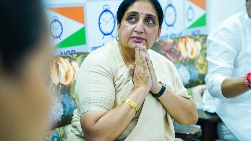 After Ajit Pawar's death in January, Sunetra Pawar was appointed Deputy Chief Minister and is now contesting the bypoll. After Ajit Pawar's death in January, Sunetra Pawar was appointed Deputy Chief Minister and is now contesting the bypoll.