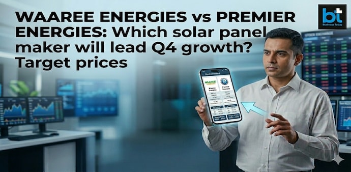 MOFSL suggested 'Buy' on both the stocks, with target prices of Rs 3,071 for Waaree Energies and Rs 1,093 for Premier Energies. PIC: AI generated Image for representational purpose only; Google Gemini AI) MOFSL suggested 'Buy' on both the stocks, with target prices of Rs 3,071 for Waaree Energies and Rs 1,093 for Premier Energies. PIC: AI generated Image for representational purpose only; Google Gemini AI)