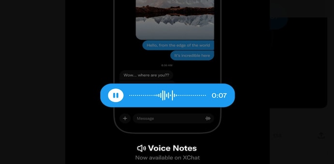 Voice Notes comes to X Voice Notes comes to X