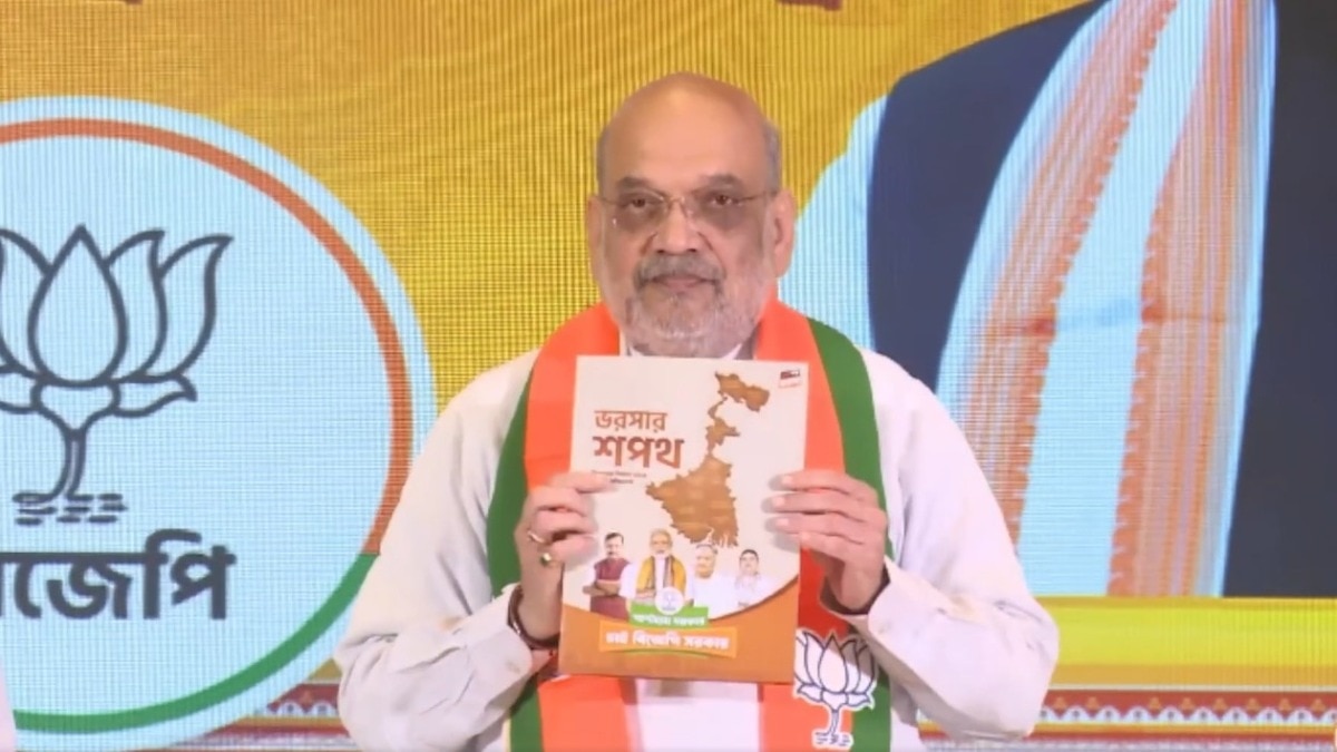 Shah described the manifesto as Prime Minister Narendra Modi's vision