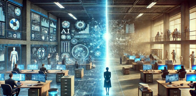 A key structural challenge lies in the pace of technological change. A key structural challenge lies in the pace of technological change.