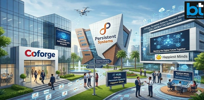 Among Tier 2 IT companies, Centrum.prefers Coforge, LTIMindtree and Persistent Systems. Pic source: (AI generated image for representational purposes) Among Tier 2 IT companies, Centrum.prefers Coforge, LTIMindtree and Persistent Systems. Pic source: (AI generated image for representational purposes)