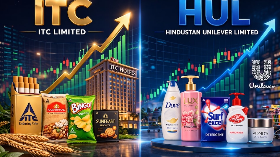 ITC and HUL shares have seen very less volatility in the last one year. Pic source: (AI generated pic for representational purposes) ITC and HUL shares have seen very less volatility in the last one year. Pic source: (AI generated pic for representational purposes)