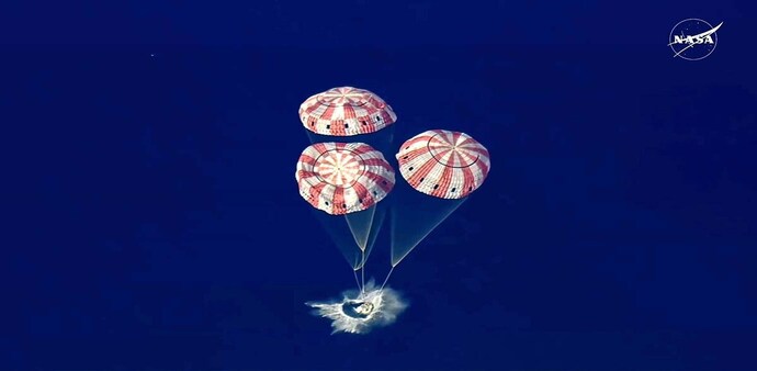 The crew travelled 406,778 km from Earth, farther than any humans have ventured before. The crew travelled 406,778 km from Earth, farther than any humans have ventured before.