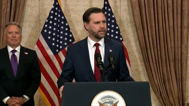 US Vice President JD Vance