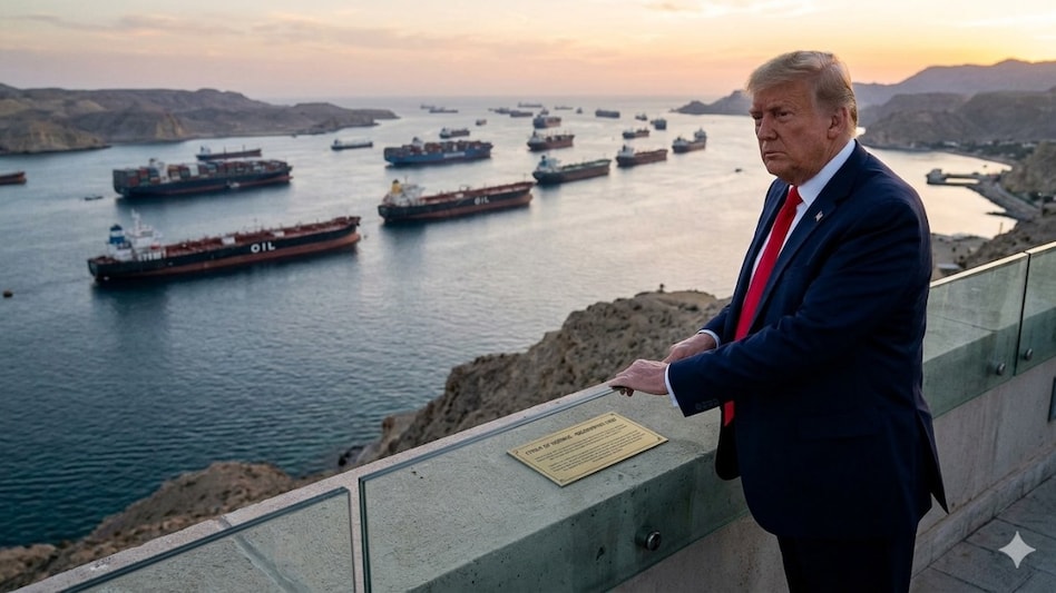 Iran warns Hormuz blockade would ‘imperil US forces’ and oil flows (Pic: AI generated) Iran warns Hormuz blockade would ‘imperil US forces’ and oil flows (Pic: AI generated)