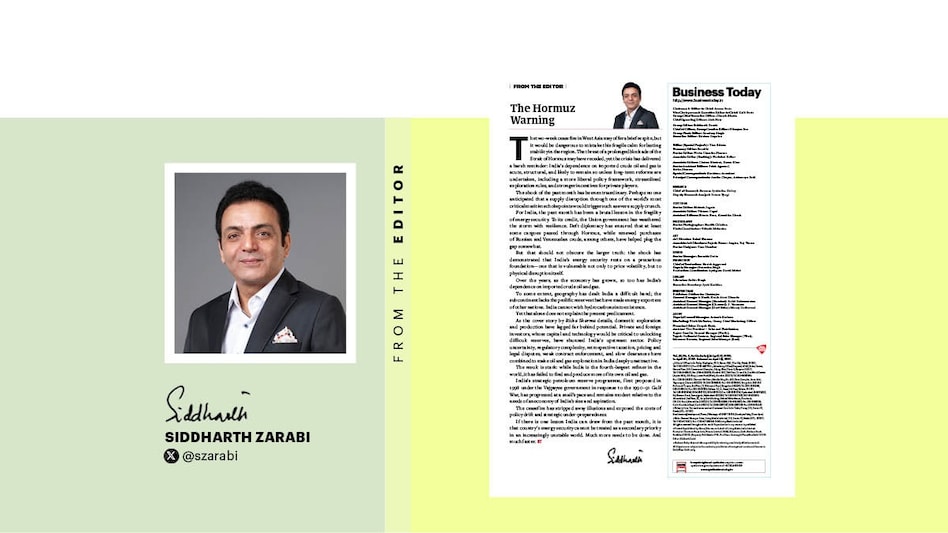 The Hormuz Warning: Energy Security Cannot be Treated as a Secondary Priority The Hormuz Warning: Energy Security Cannot be Treated as a Secondary Priority