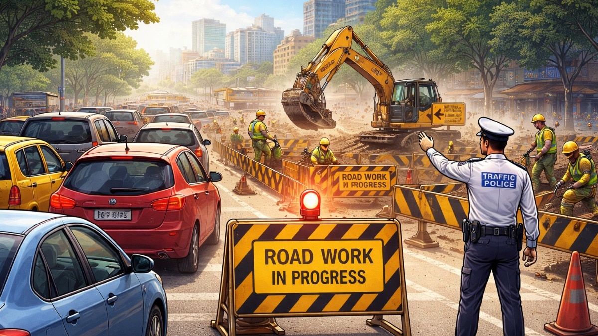 Delhi traffic advisory: New Rohtak Road restrictions from April 9 to May 17; check peak hours, alternate route