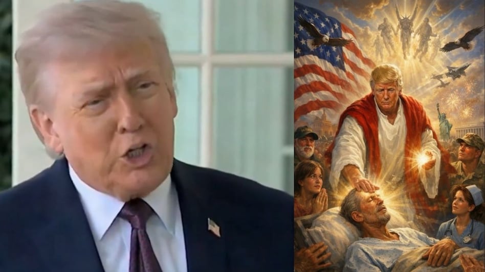 Trump deletes AI Jesus image after MAGA backlash Trump deletes AI Jesus image after MAGA backlash