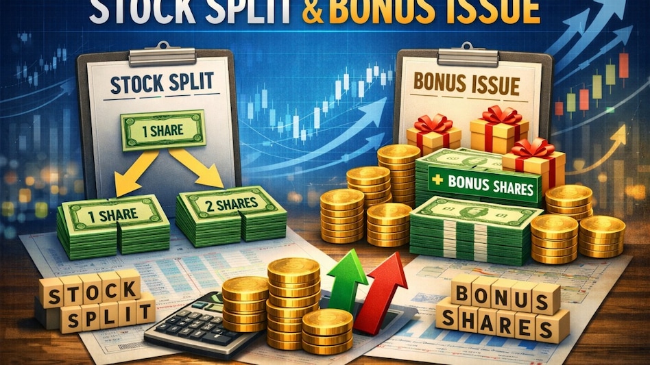 For stock split, the stock will be divided in a ratio of 1:5. Pic source: AI generated image for representational purposes). For stock split, the stock will be divided in a ratio of 1:5. Pic source: AI generated image for representational purposes).