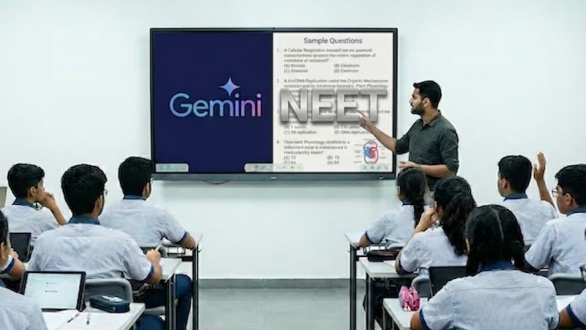Google brings free NEET UG mock tests to Gemini, aims to boost student prep with AI