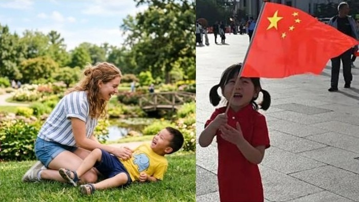 What is the Au Pair programme in China and what financial advantage does it offer?