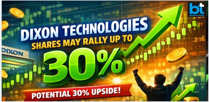 Amid the ongoing market volatility, the Dixon Tech stock is down 32% in a year. Pic source: (AI generated image for representational purpose only) Amid the ongoing market volatility, the Dixon Tech stock is down 32% in a year. Pic source: (AI generated image for representational purpose only)