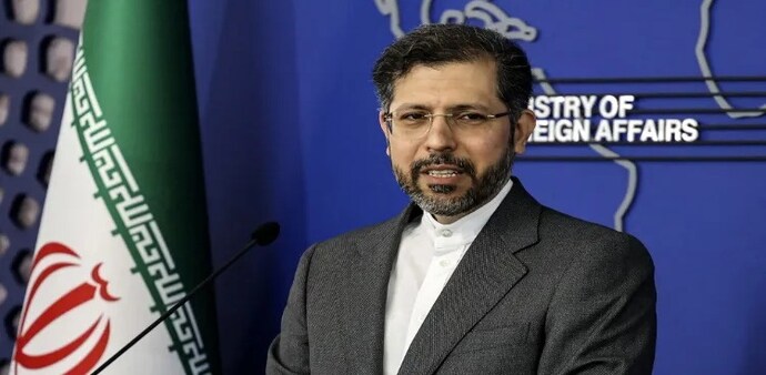 Khatibzadeh took aim at US President Donald Trump, pointing to his frequent and sometimes contradictory social media statements. Khatibzadeh took aim at US President Donald Trump, pointing to his frequent and sometimes contradictory social media statements.