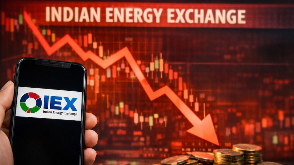 IEX shares tumbled 6.74 per cent to hit a low of Rs 126.50 during the early session. (Pic source: AI generated image for representational purposes) IEX shares tumbled 6.74 per cent to hit a low of Rs 126.50 during the early session. (Pic source: AI generated image for representational purposes)