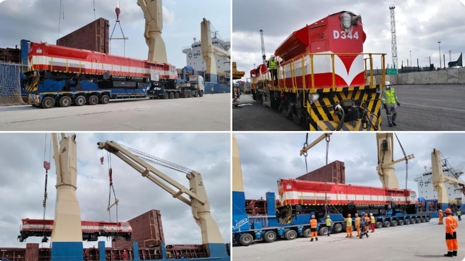 Banaras Locomotive Works (BLW), based in Varanasi, had received an order for 10 such locomotives for Mozambique Banaras Locomotive Works (BLW), based in Varanasi, had received an order for 10 such locomotives for Mozambique