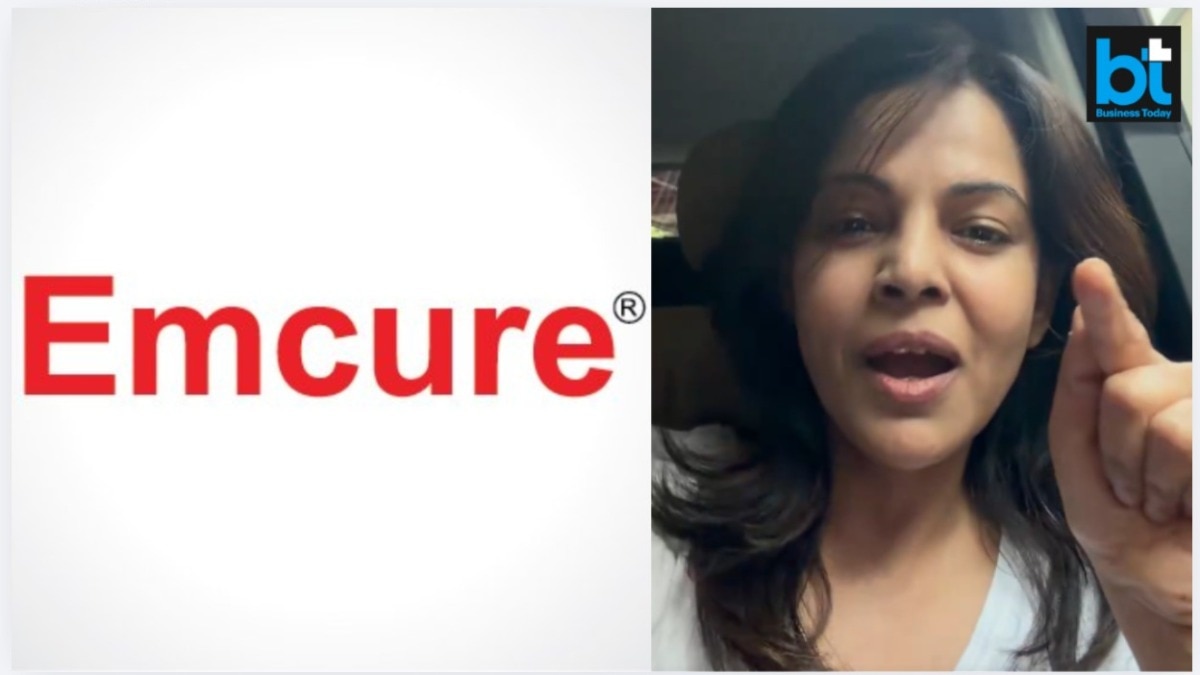 Namita Thapar took to X today and hit back at trolls for abusing her for explaining health benefits of Namaz. (Pics sources: Namit Thapar X video screenshot/Emcure website)