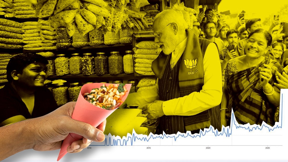 PM Modi eats jhalmuri, now Google searches for it hit 22-year high