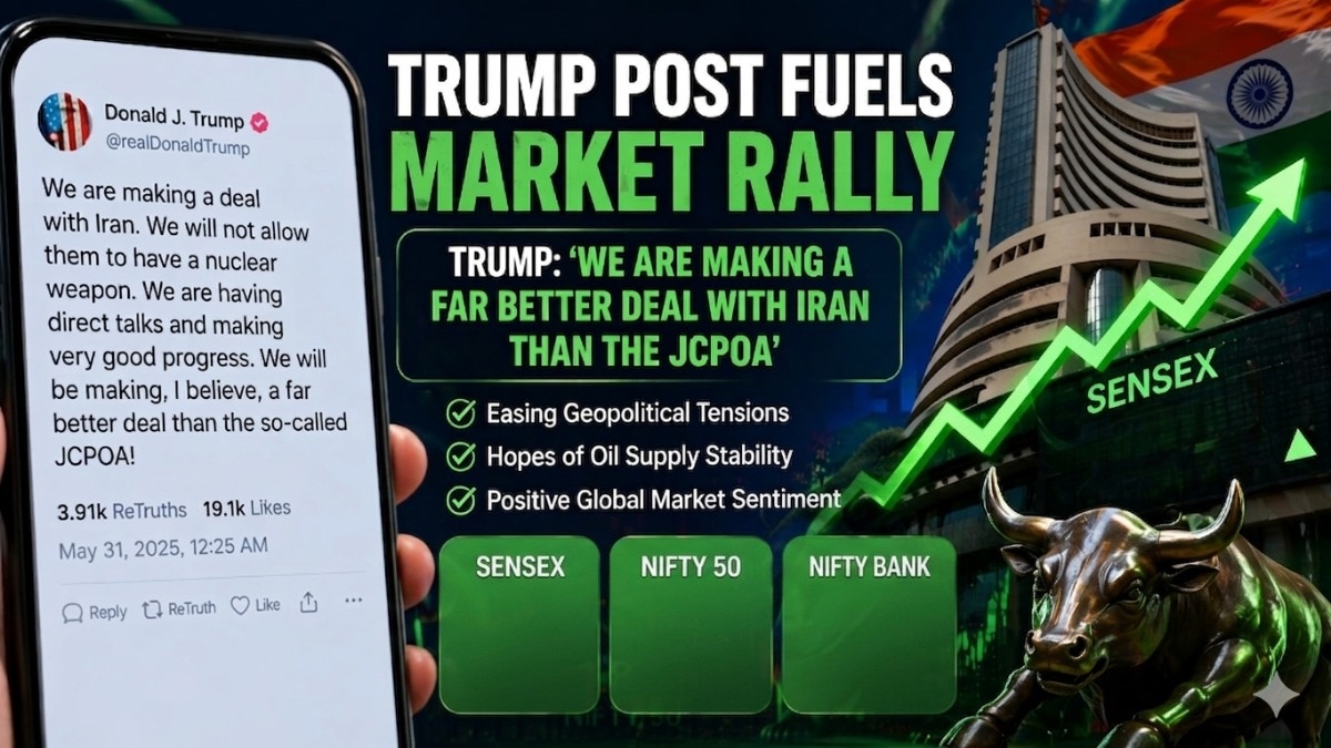 Trump in a post overnight said his administration is making a "far better" deal with Iran than the JCPOA. ((Pic source: AI generated image for representational purposes)