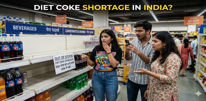 Shelves across the country's supermarkets are running dry, and social media is buzzing with frustrated Diet Coke drinkers comparing the shortage to the LPG crisis. Shelves across the country's supermarkets are running dry, and social media is buzzing with frustrated Diet Coke drinkers comparing the shortage to the LPG crisis.