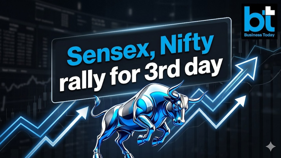 At close, the Sensex jumped 753.03 points, or 0.96 per cent, to close at 79,273.33, while the Nifty climbed 211.75 points, or 0.87 per cent, to settle at 24,576.60. (Image: AI generated / Gemini) At close, the Sensex jumped 753.03 points, or 0.96 per cent, to close at 79,273.33, while the Nifty climbed 211.75 points, or 0.87 per cent, to settle at 24,576.60. (Image: AI generated / Gemini)