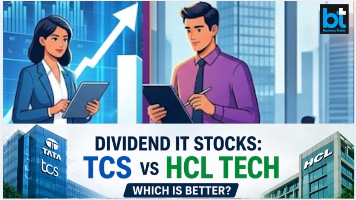 Dividend IT stocks: TCS vs HCL Tech — Which is better? Amount, record date, history