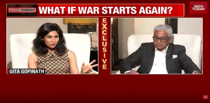 Gopinath is not in favour of using forex reserves to defend the rupee weakness. Gopinath is not in favour of using forex reserves to defend the rupee weakness.