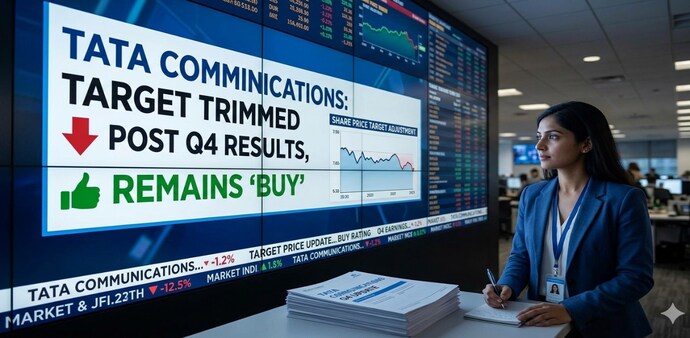 The brokerage believes Tata Communications is entering a new phase under its current management. (Pic source: AI generated image for representational purposes) The brokerage believes Tata Communications is entering a new phase under its current management. (Pic source: AI generated image for representational purposes)
