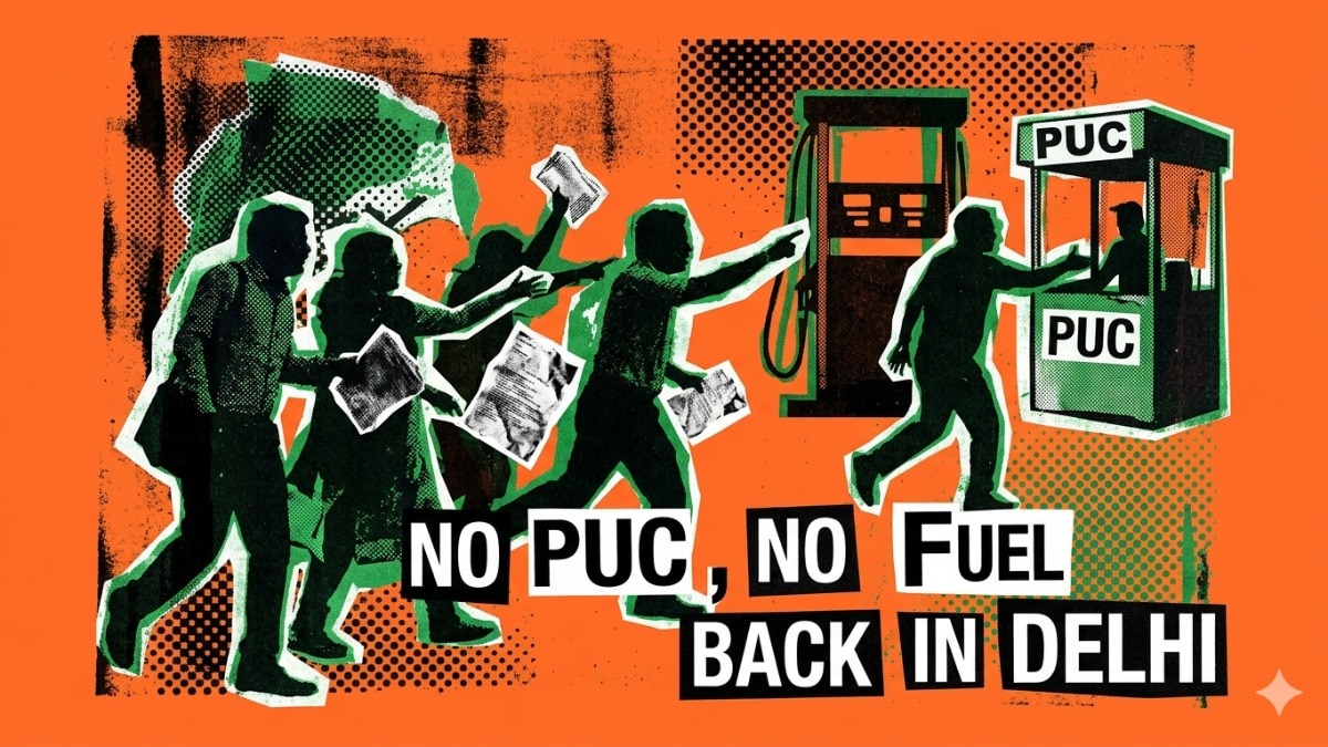 The 'No PUC, No Fuel' rule makes a comeback in Delhi, what you need to know